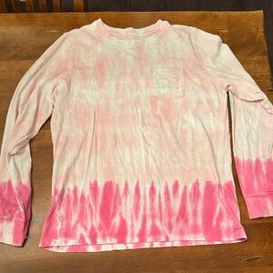 Vineyard Vines women’s XS Pink Tie-Dye Long Sleeve Shirt